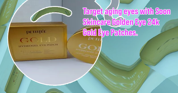 24k gold hydrogel eye patch