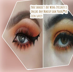 Batwing eyeliner