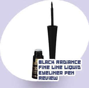 Black radiance fine line liquid eyeliner