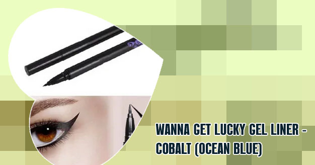 Cobalt blue liquid eyeliner