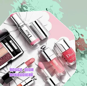 Dior makeup bag gift set