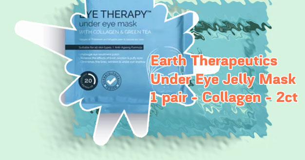 Earth therapeutics hydrogel collagen under eye patch