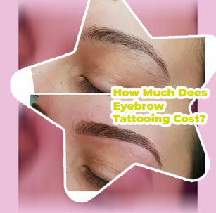 Eyebrow tattoo cost near me