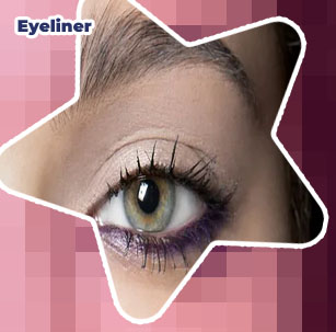 Eyeliner under eye