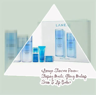 Laneige skin care set