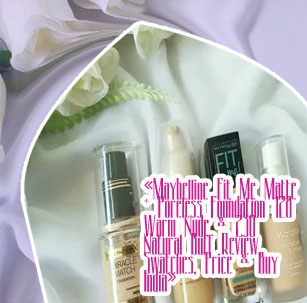 Maybelline foundation natural buff