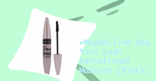 Maybelline new york lash sensational mascara black 9 5ml