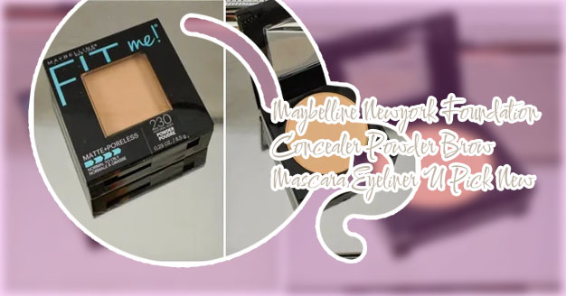 New maybelline powder foundation