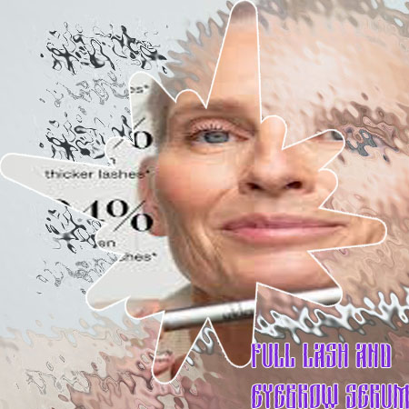 Eyebrow and lash growth serum